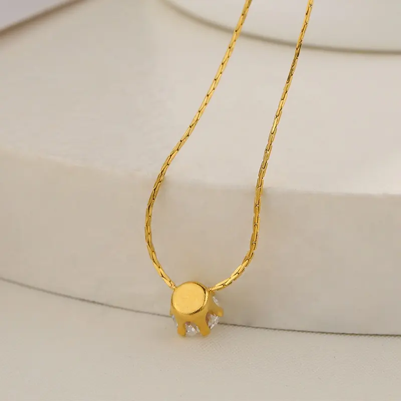 18k Gold Plated Necklace | Delphin Jewels