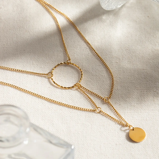 I'm Connected Necklace | Layered Necklace Set | Delphin Jewels