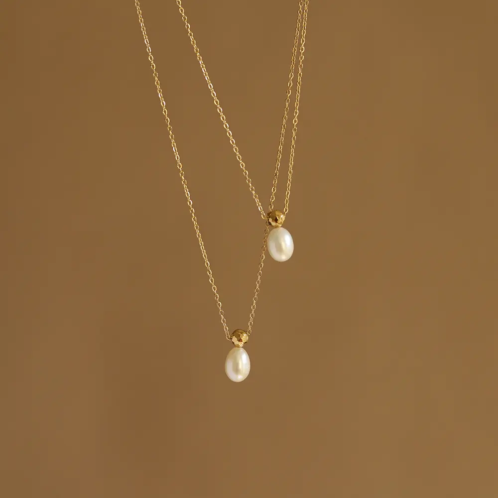 Single Pearl Necklace