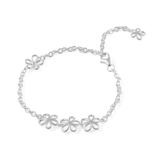 Flour-ish Bracelet | 925 Sterling Silver