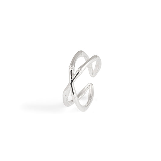 Weave Adjustable Ring | 925 Sterling Silver