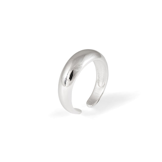 Chrome Adjustable Ring | 925 Sterling Silver