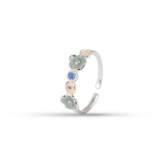 Skybloom Adjustable Ring | 925 Sterling Silver