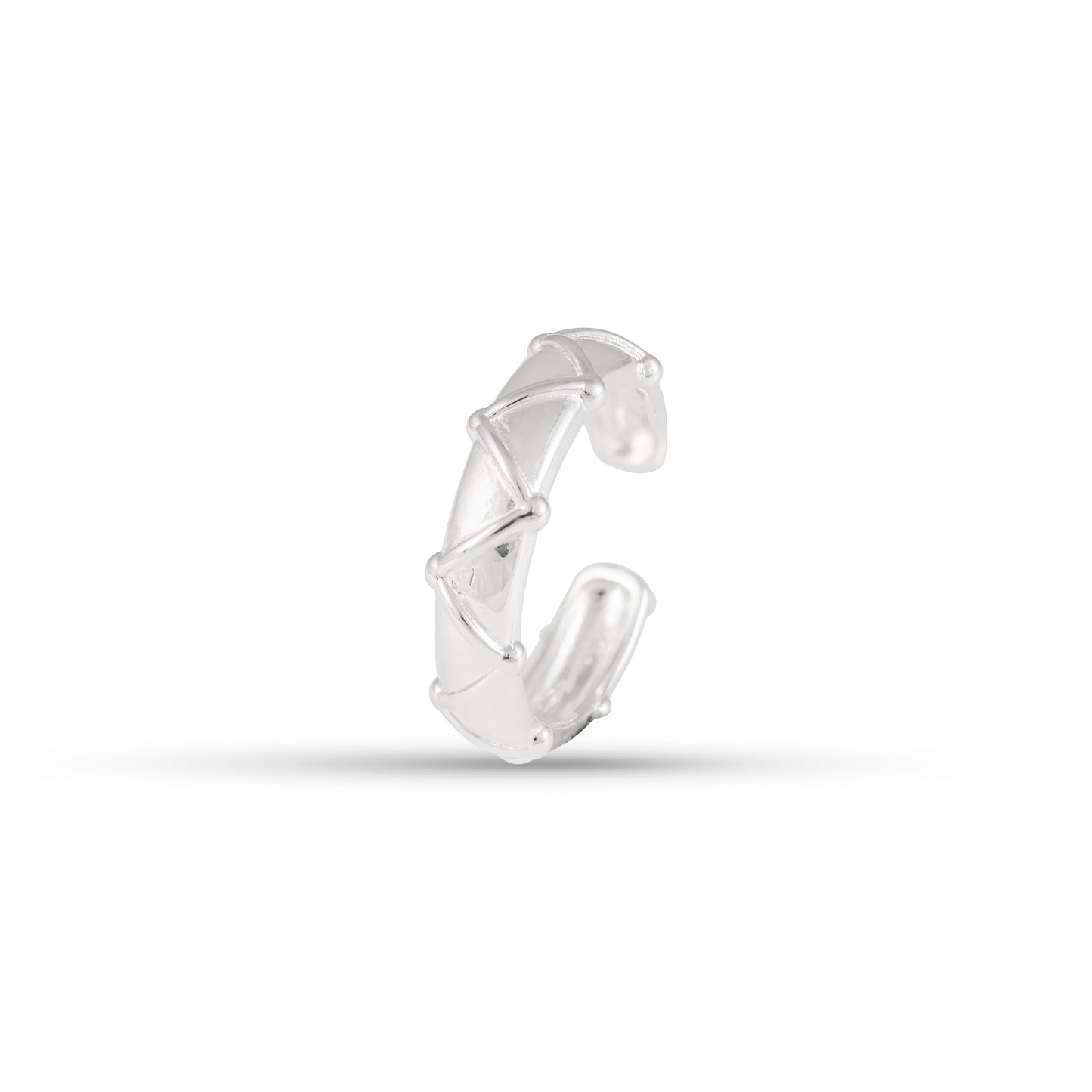 TriEdge Adjustable Ring | 925 Sterling Silver