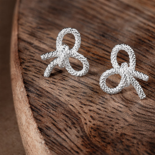 Timeless Bow Earrings | 925 Sterling Silver