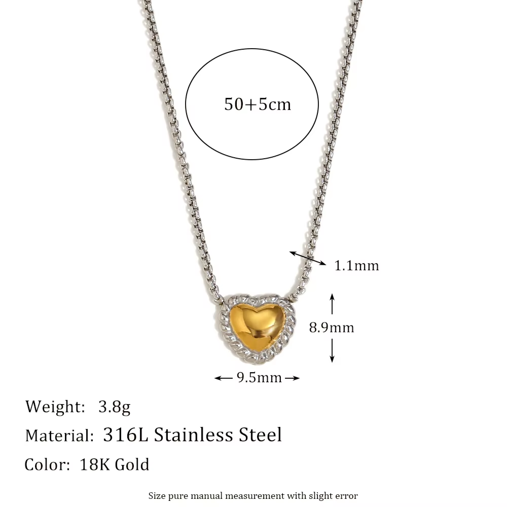 Duo Heart Necklace